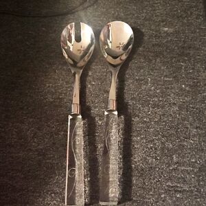 Oleg Cassini Salad Server Set Susie.